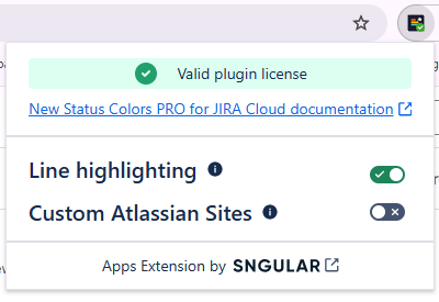 New Status Colors Browser Extension - Line Highlighting.png